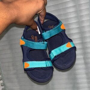 OshKosh B'gosh Kids Blue and Aqua Sandals